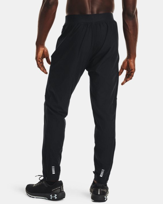 Men's UA Qualifier Speedpocket Pants, Black, pdpMainDesktop image number 2
